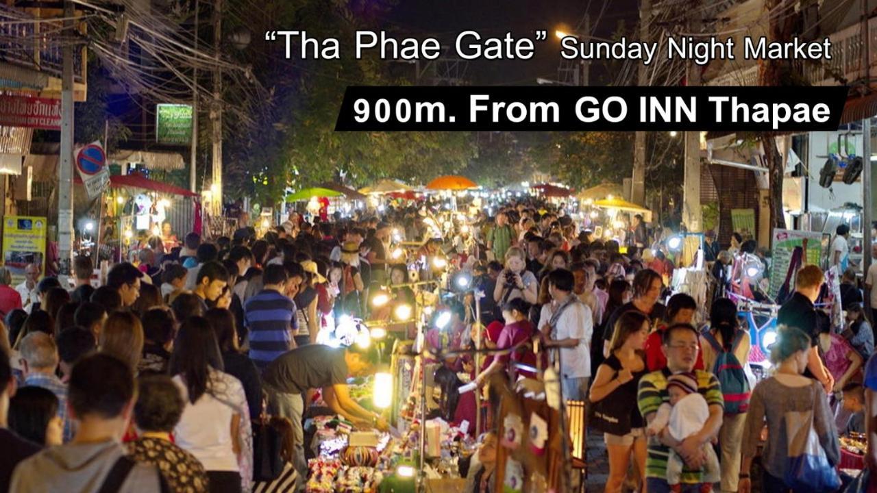 Go Inn Thapae - โก อินน์​ ท่าแพ Чиангмай Экстерьер фото